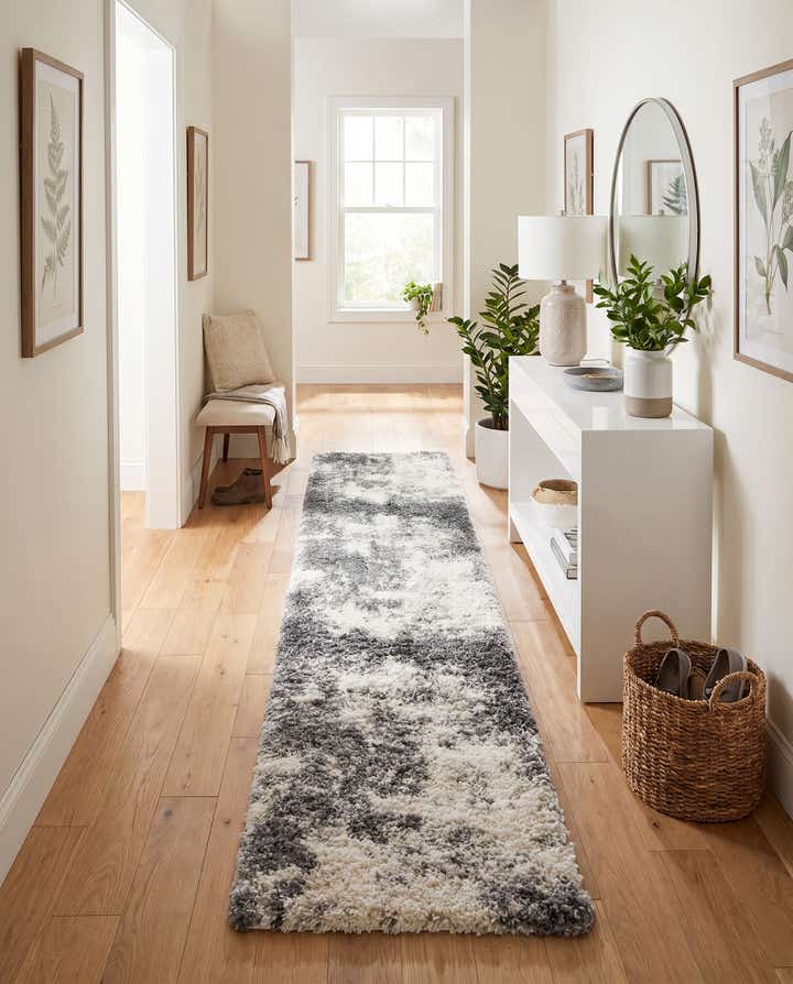 2' 7 x 13' Soft Touch Shag Runner Rug