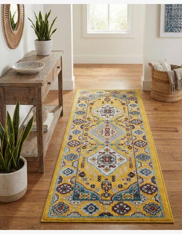 2' x 5' Kamala Washable Runner Rug