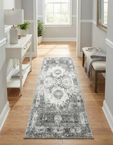 Gray Veneto Runner Rug