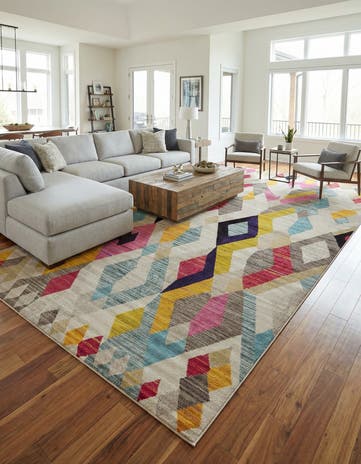 10' 6 x 16' 5 Washable Mesa Rug