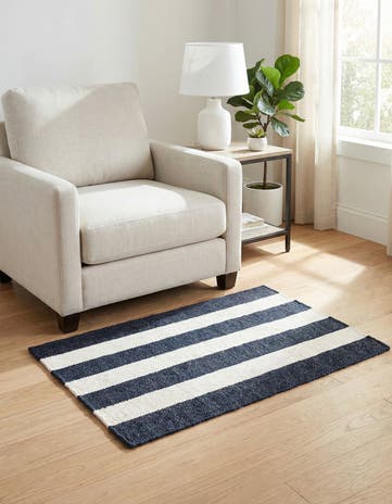 3' 1 x 5' 1 Hand Woven Jill Zarin Hamptons Rug