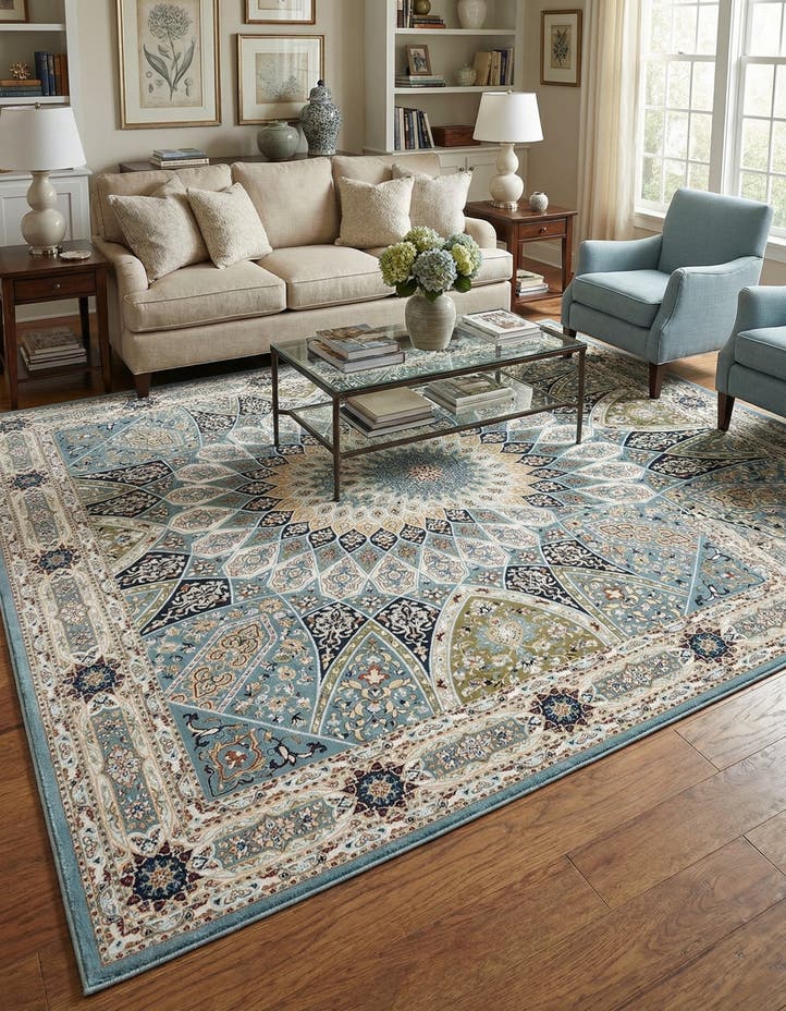 10' x 14' Nain Design Rug