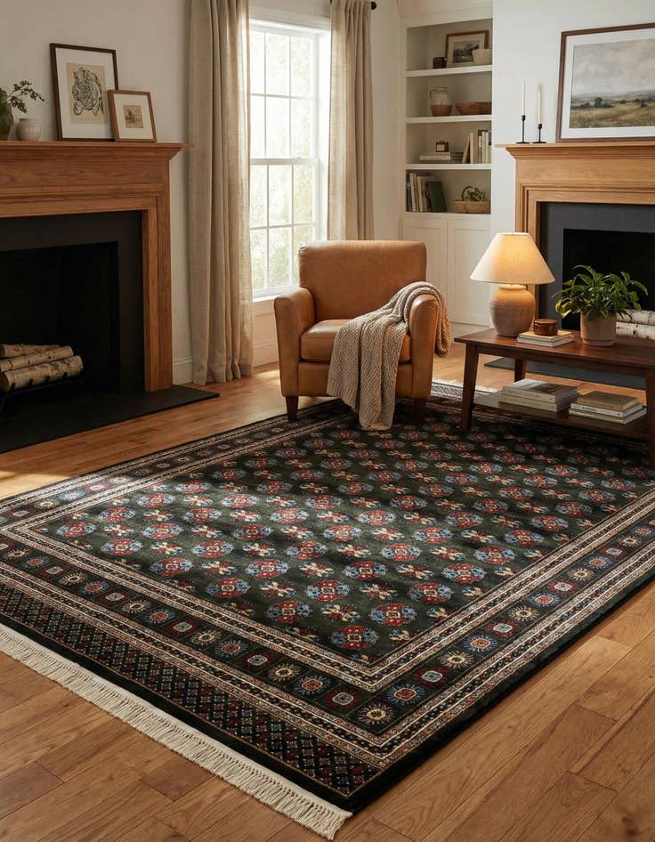 Detail image of 7' 10 x 10' Bokhara Rug