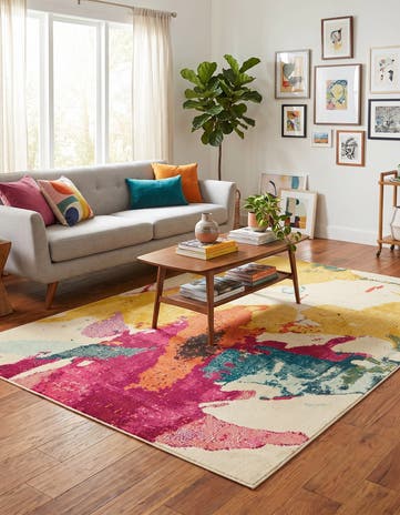 5' x 8' Washable Hyacinth Rug