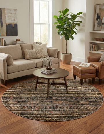 6' 1 x 6' 1 Saturn Round Rug