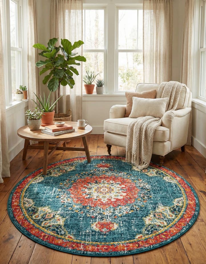 7' x 7' Madeline Round Rug