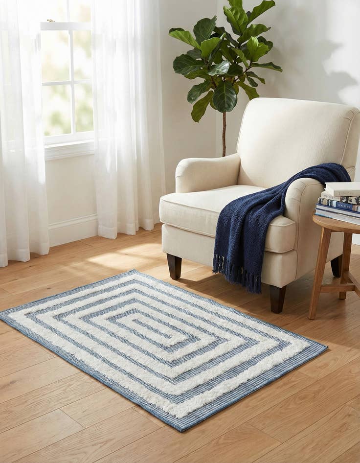 Detail image of 2' 3 x 3' Sabrina Soto Casa Toluca Rug