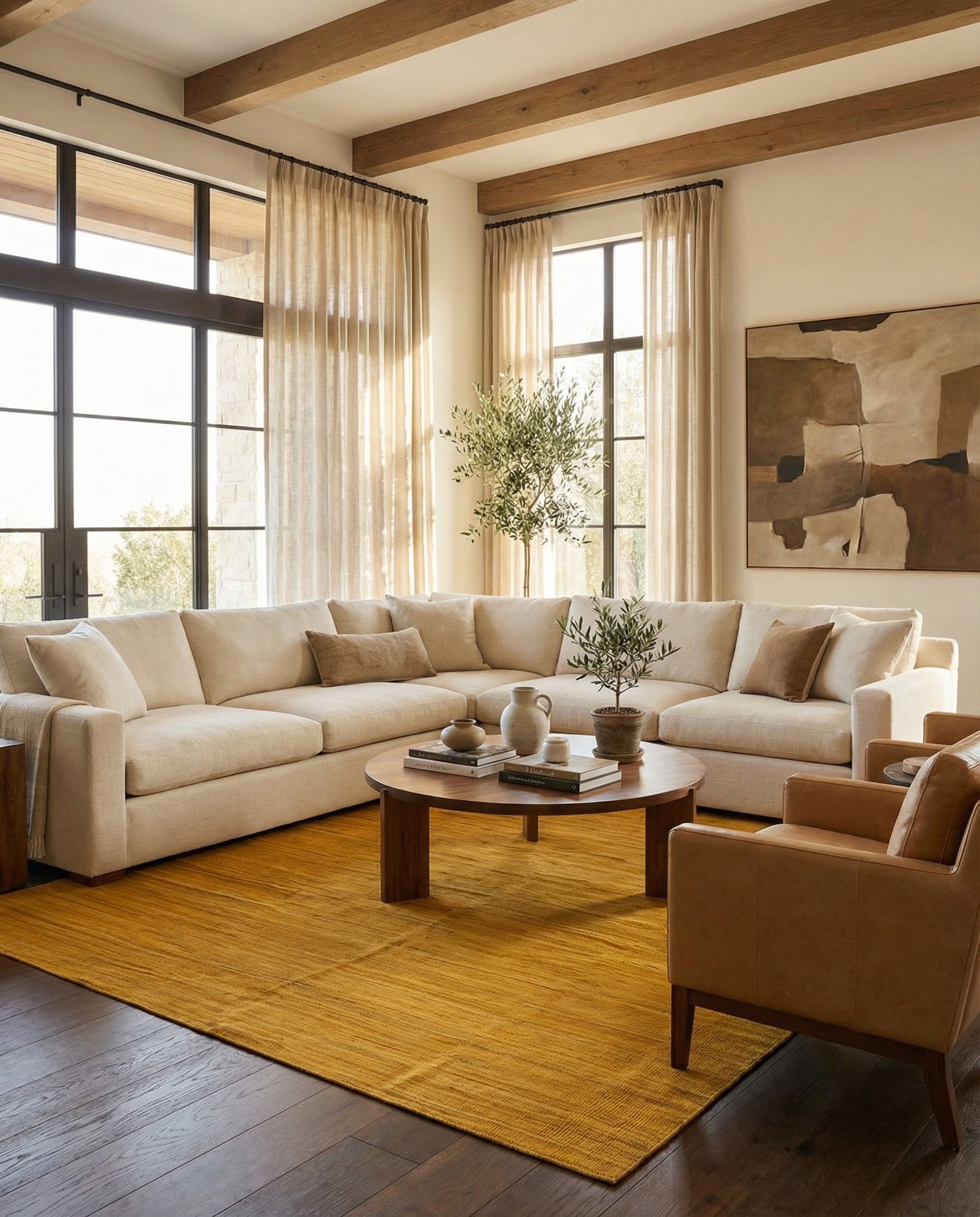 9' 10 x 12' 8 Hand Woven Kilim Modern Wool Rug