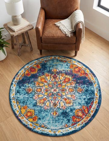 3' 3 x 3' 3 Parker Round Rug