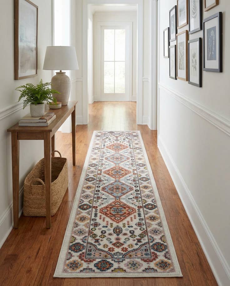 Detail image of 2' x 8' Kamala Washable Runner Rug