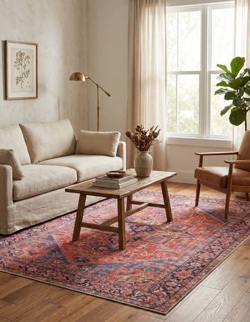5' x 8' Washable Timeless Rug