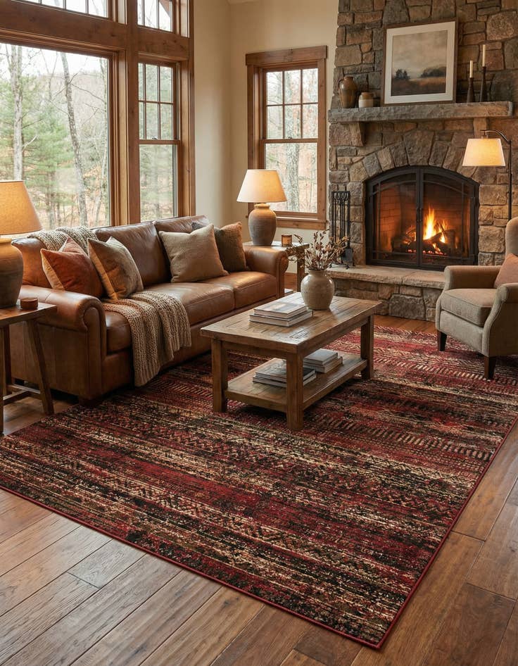 Detail image of 7' 10 x 11' Saturn Rug