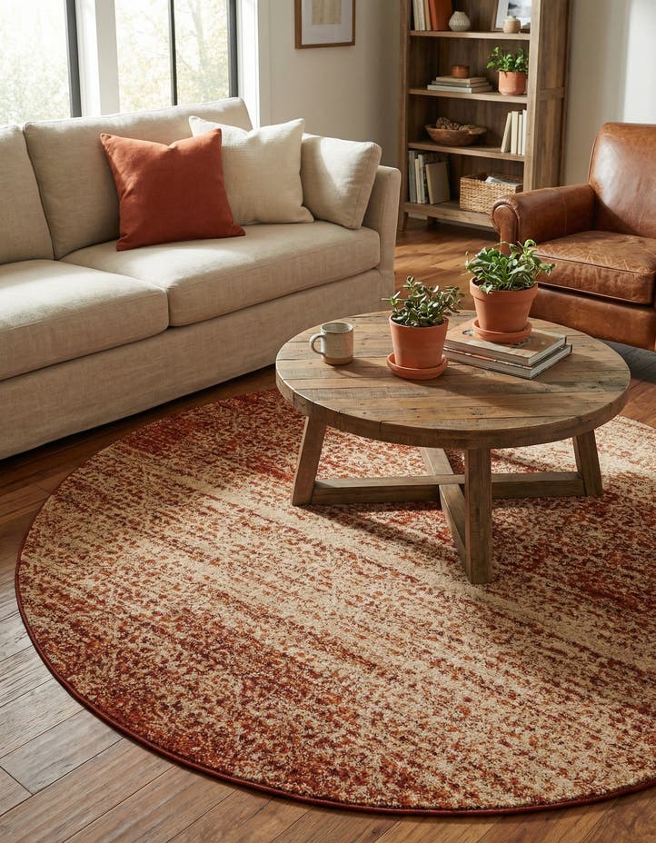 7' 10 x 7' 10 Equinox Round Rug