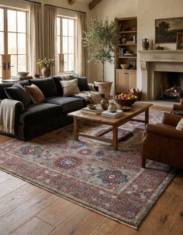 5' 1 x 7' 1 Hand Knotted Amina Rug