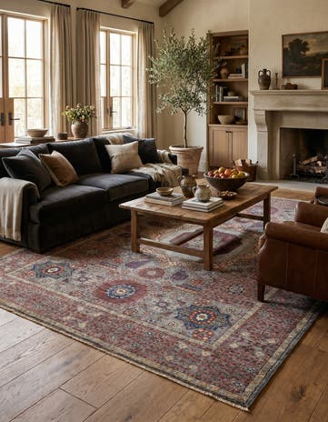 5' 1 x 7' 1 Hand Knotted Amina Rug