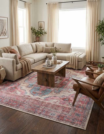 10' 6 x 13' Washable Maahru Rug