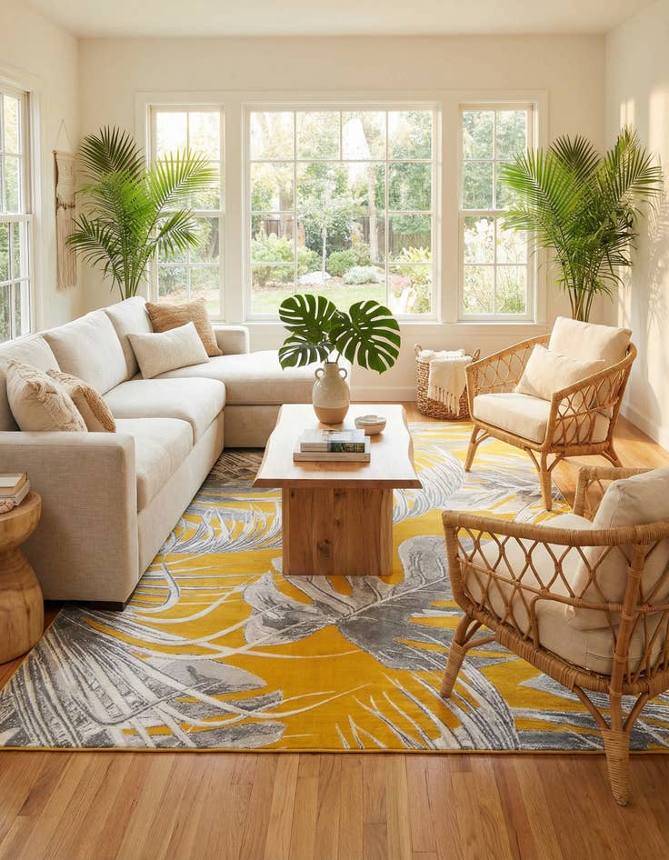 Detail image of 10' x 14' Blossom Rug