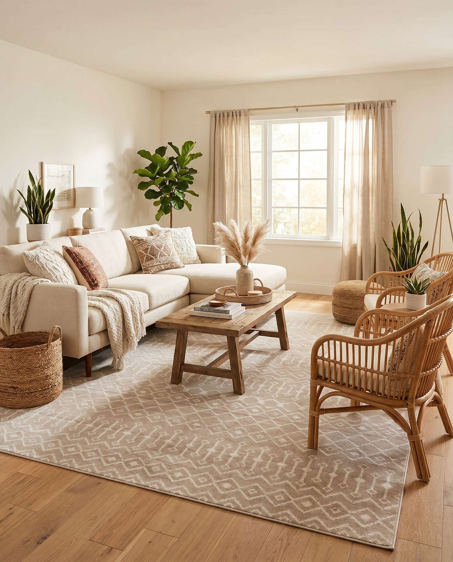 9' x 12' Kasbah Trellis Rug