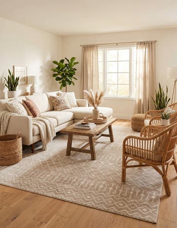 9' x 12' Kasbah Trellis Rug