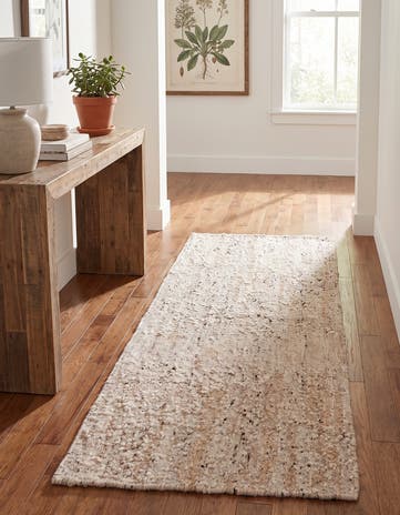 3' 2 x 8' 2 Hand Knotted Moroccan Wool Runner Rug