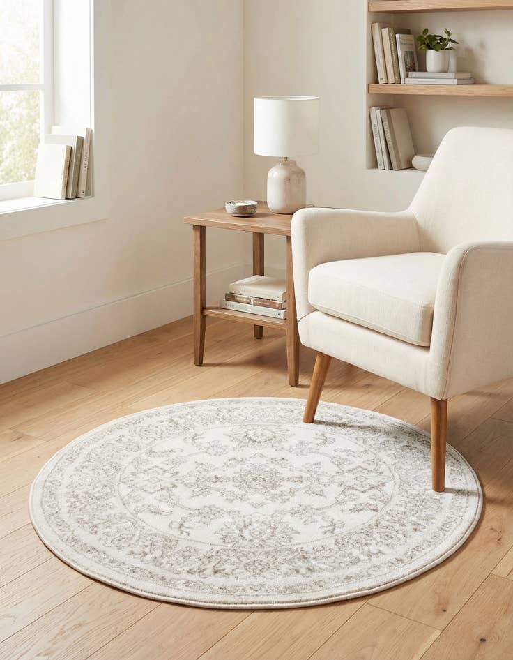 Detail image of 3' x 3' Charlotte Round Rug