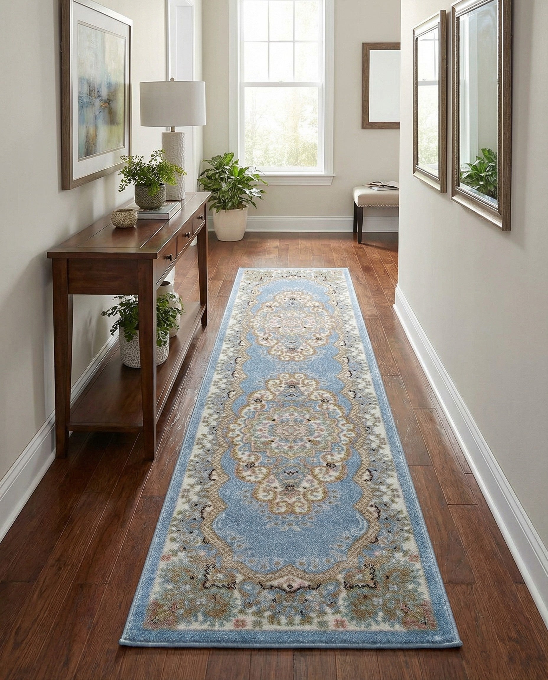 Primary image 2' x 8' Kamala Washable Runner Rug