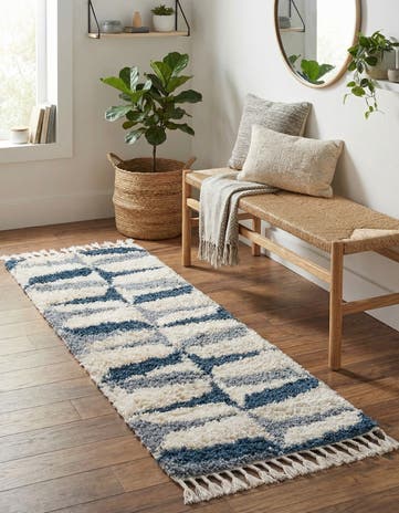 2' 2 x 6' Athena Shag Runner Rug