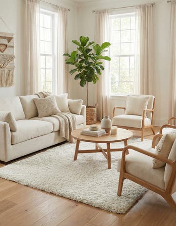6' 5 x 9' Jill Zarin Shaggy Chic Rug