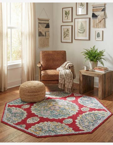 4' x 4' Paragon Octagon Rug