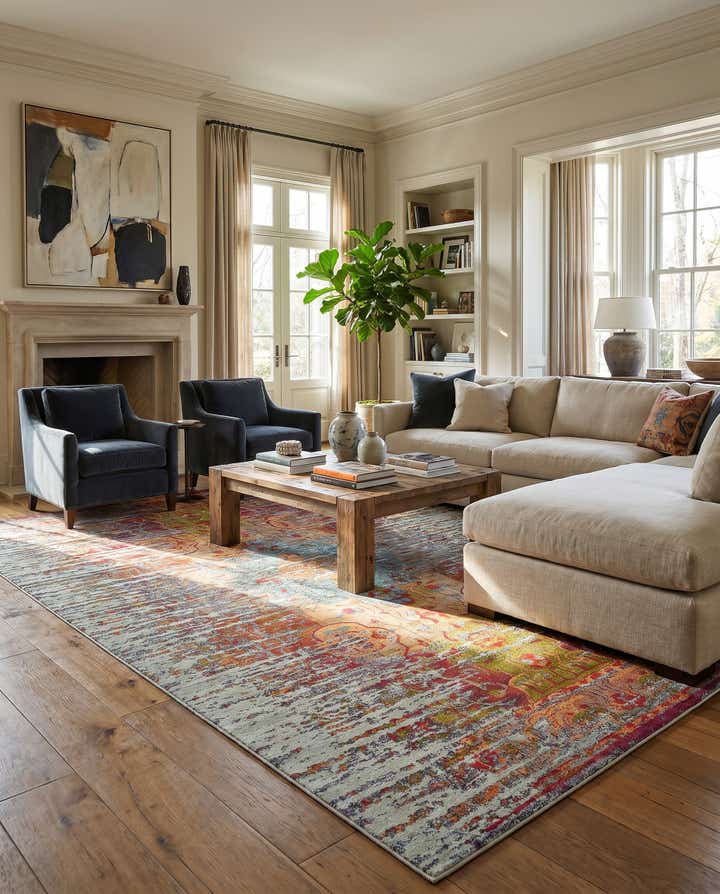 10' 6 x 16' 5 Washable Carnevale Rug