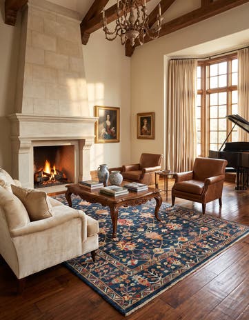6' 8 x 9' 10 Hand Knotted Ariana Ziegler Rug