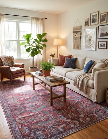 5' 3 x 7' Maahru Rug