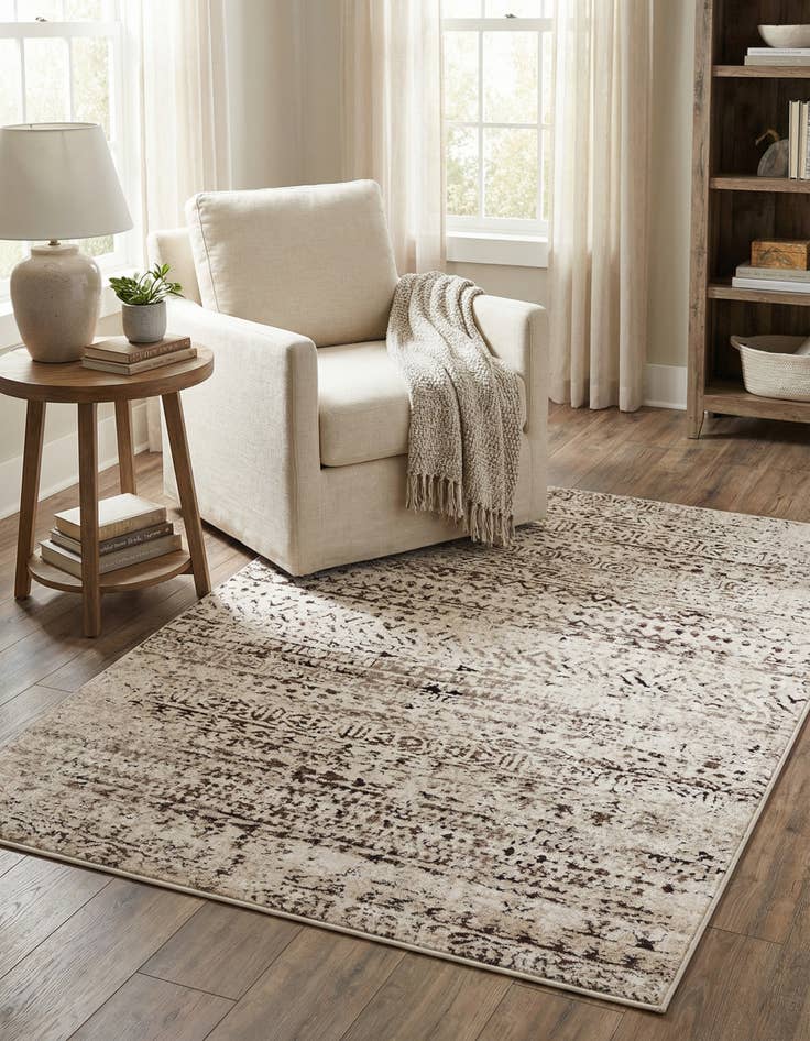 Detail image of 3' 3 x 5' 3 Hermitage Rug