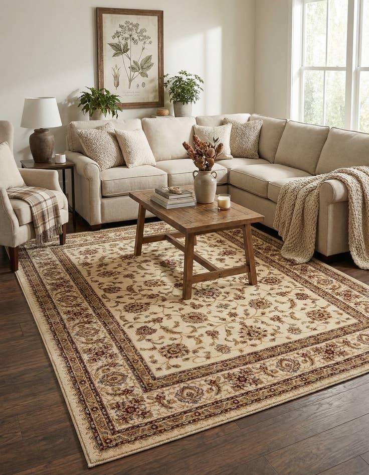 Detail image of 9' x 12' Classic Agra Rug