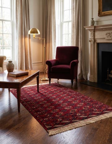 3' 11 x 6' Bokhara Rug