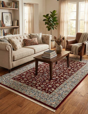 5' 3 x 8' Nain Design Rug