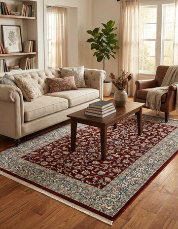 5' 3 x 8' Nain Design Rug