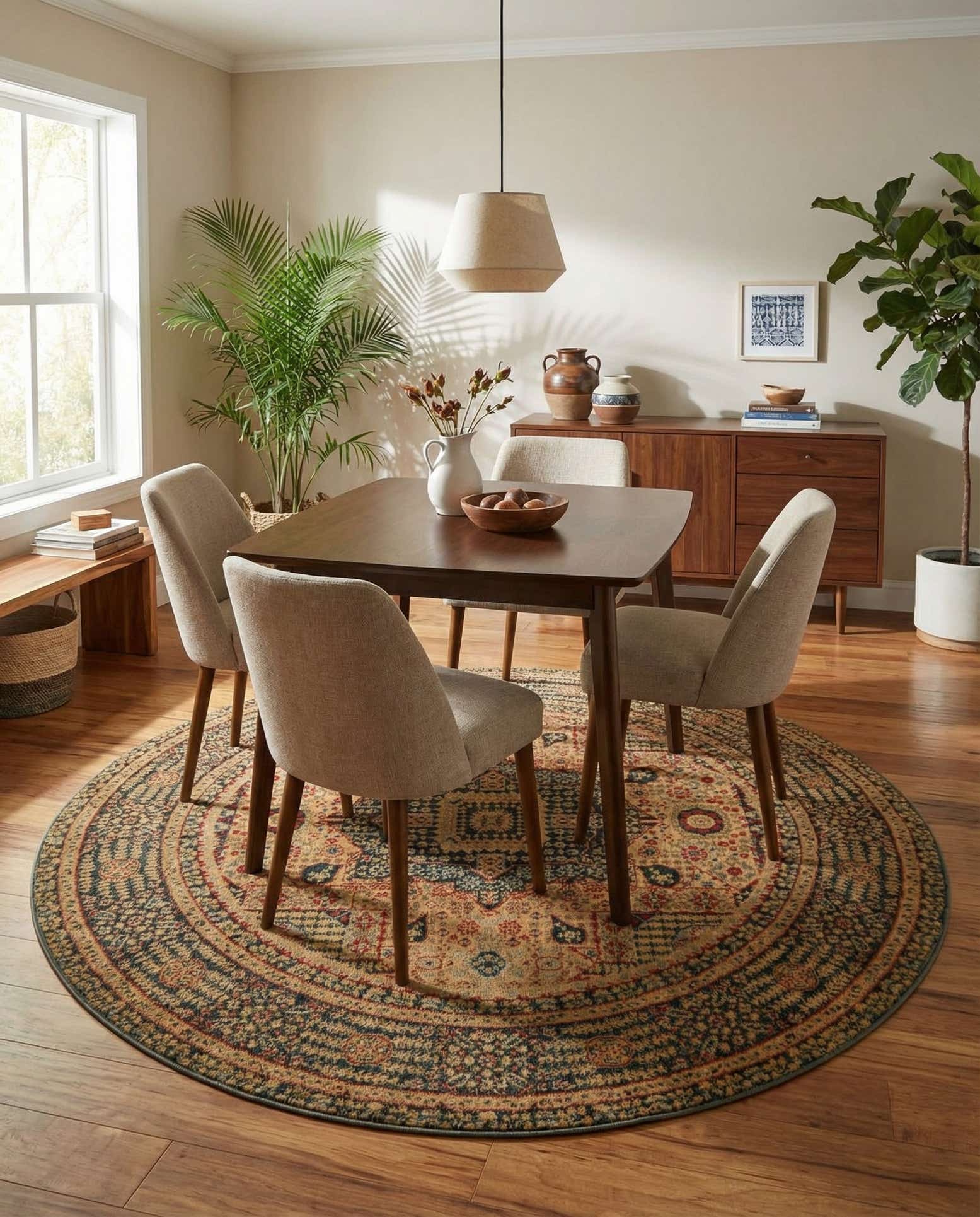 6' x 6' Amina Round Rug