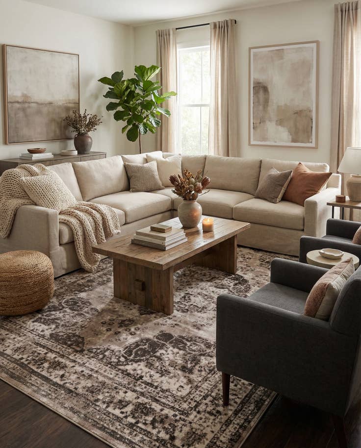 Detail image of 10' x 13' 1 Monte Carlo Rug