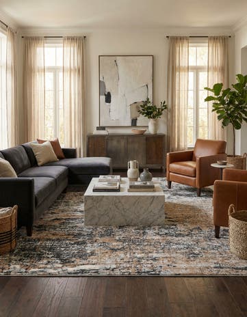 10' x 13' Leipzig Rug
