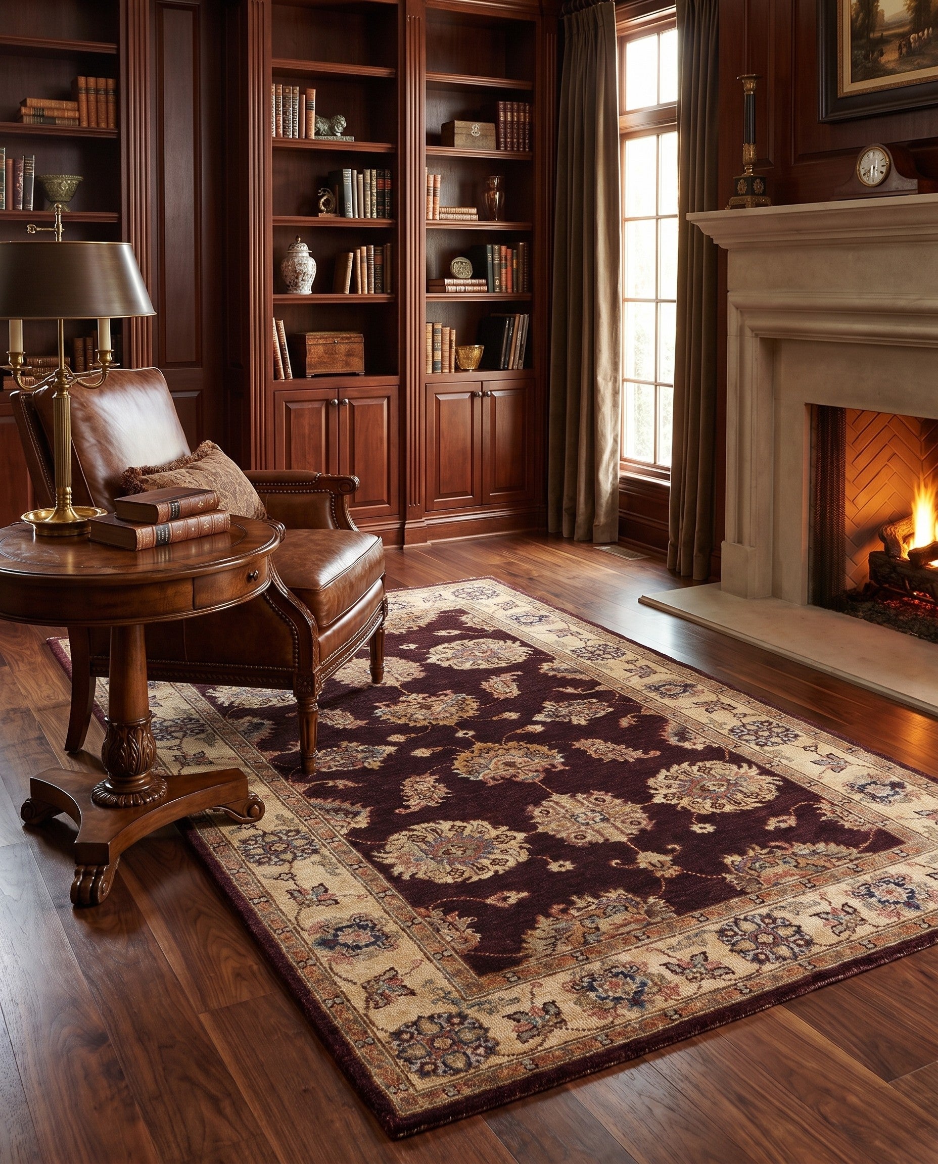 3' 1 x 5' Hand Knotted Ziegler Rug
