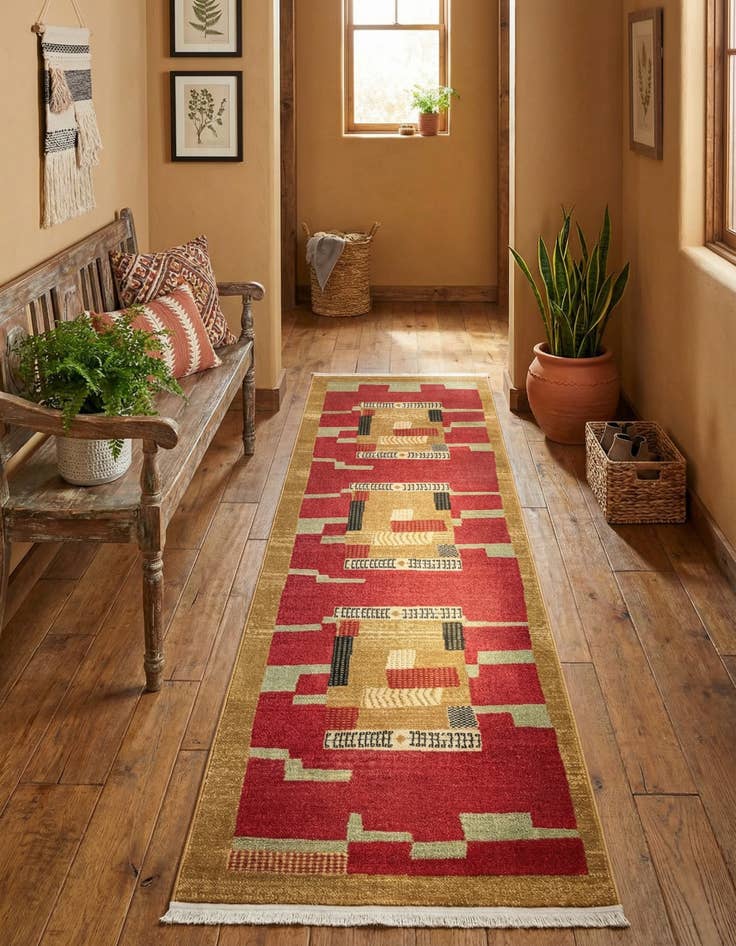 Detail image of 2' 7 x 10' Kashkuli Gabbeh Runner Rug