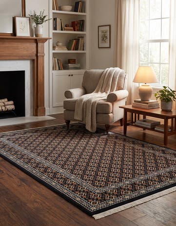 4' x 6' Nain Design Rug