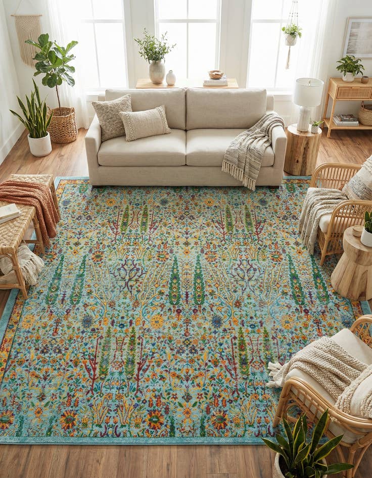 Detail image of 10' x 10' Calypso Square Rug