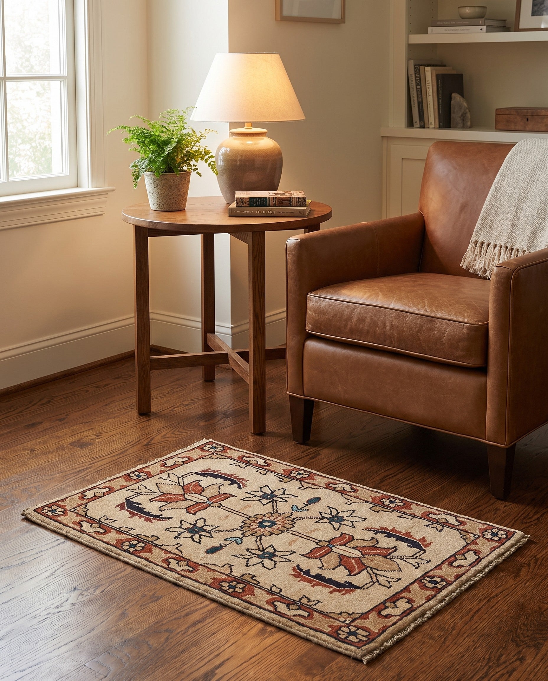 1' 10 x 2' 11 Hand Knotted Ariana Ziegler Rug
