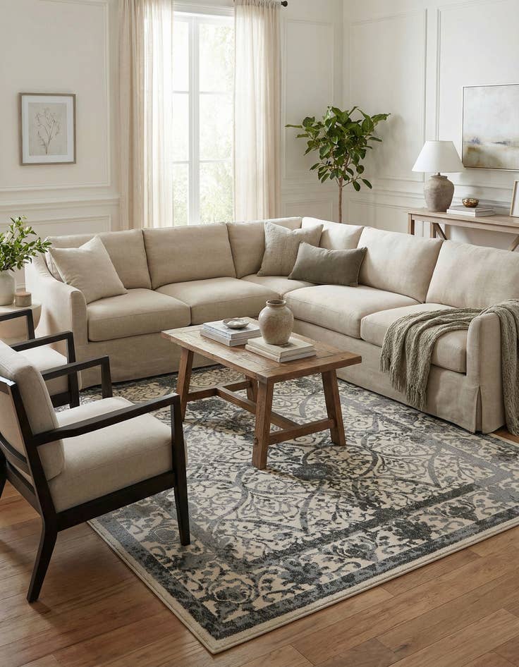 Detail image of 7' 10 x 10' Miranda Rug