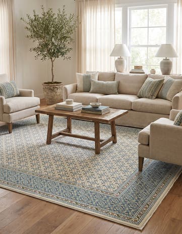 7' 10 x 10' Nain Design Rug