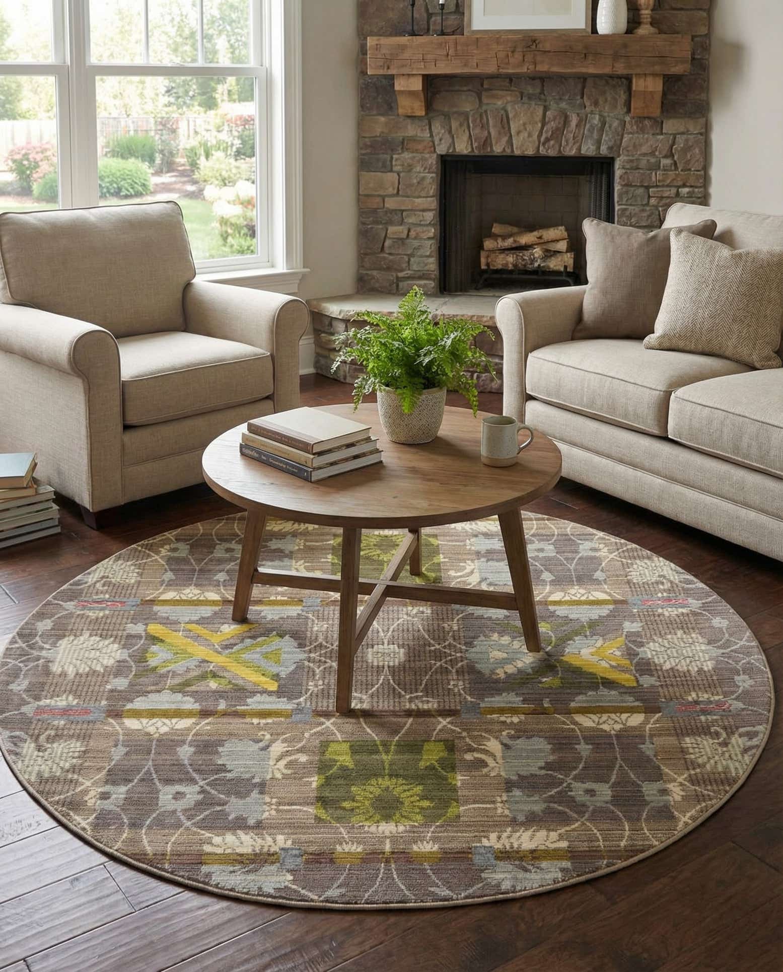 6' x 6' Alexis Round Rug
