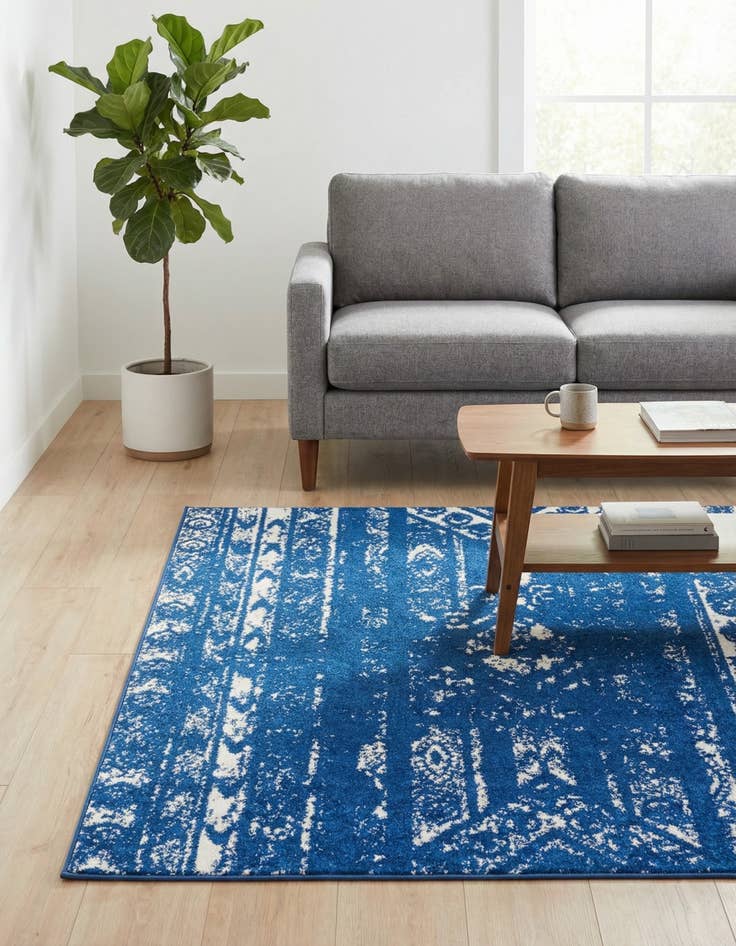 Detail image of 5' 3 x 5' 3 Lennon Square Rug