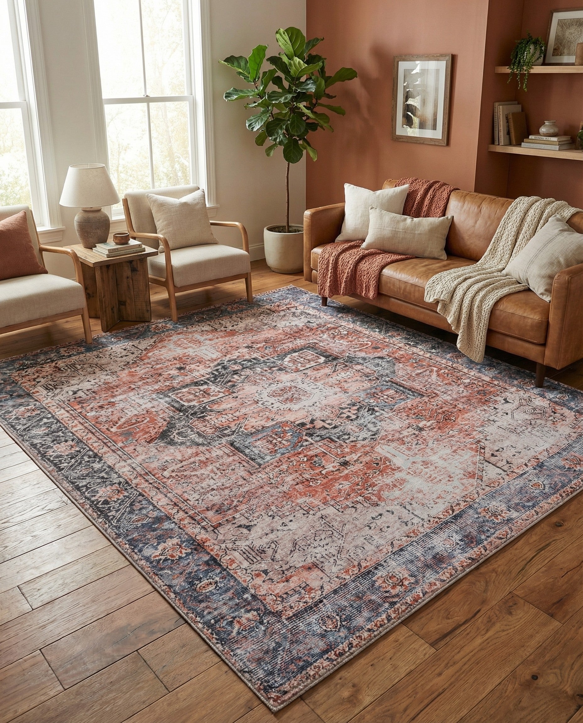 7' 10 x 7' 10 Yara Square Rug